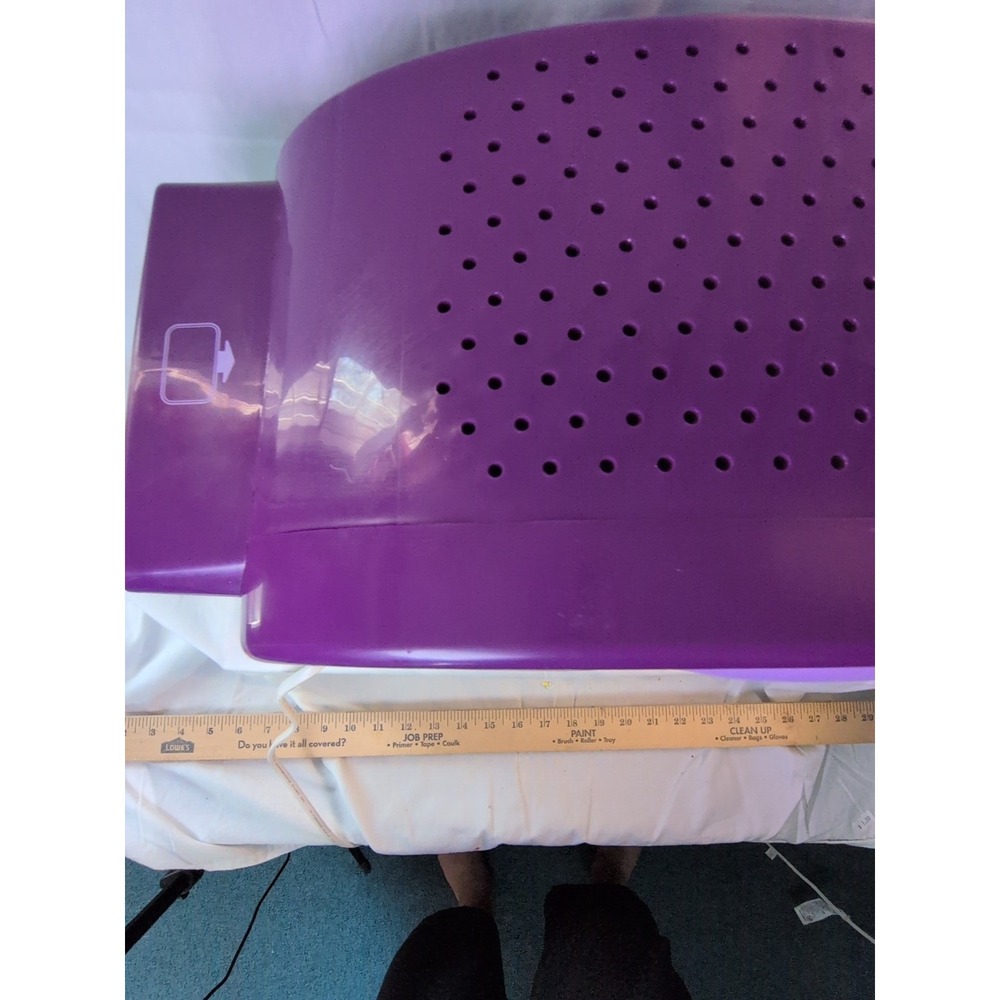Vintage -Easy-Bake Oven Purple Hasbro 2010 Model 93404‎ Working Tested Light On - Picture 11 of 12